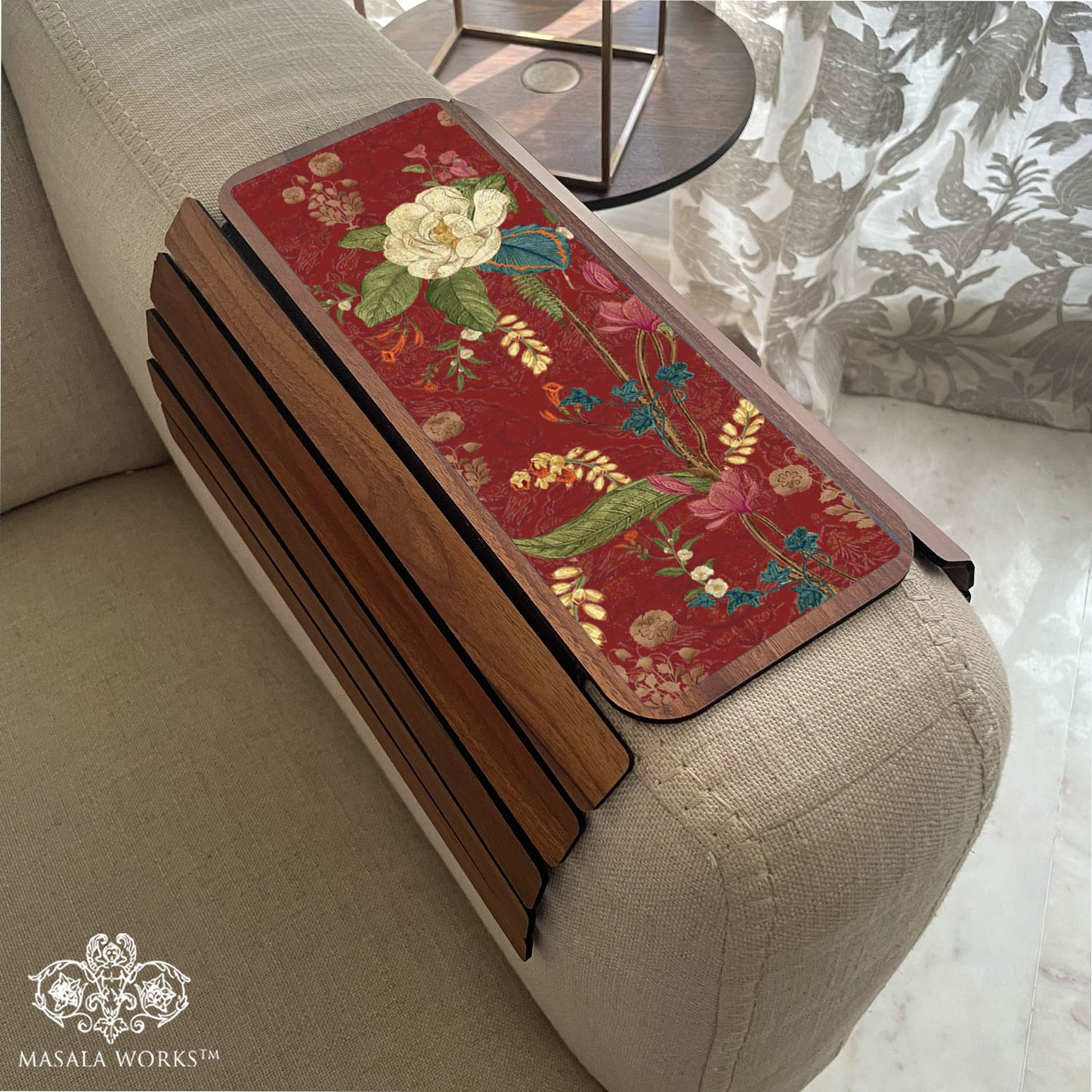 Indian Mogra Sofa Handle Mats