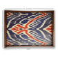 Indigo Rhythm Ikat Tray Set
