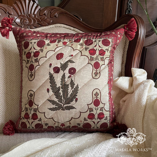 Majestic Jaipur Boota Cushion Cover Small