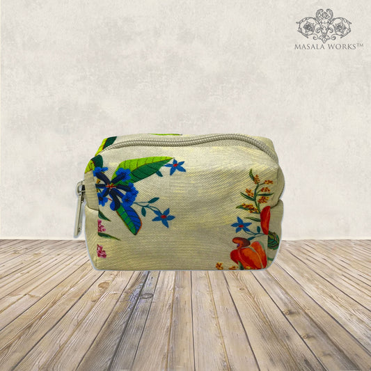 Tropical Fruit Canopy Travel Pouch Small