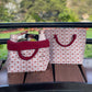 Kilim Roll down Bag/Basket