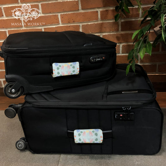 Pale Blossom Luggage Identifier (Set Of 2)