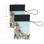 Botanical Blooms Luggage Identifier (Set Of 2)