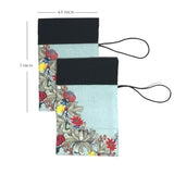 Botanical Blooms Luggage Identifier (Set Of 2)
