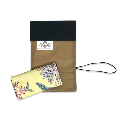 Aster Blooms Luggage Identifier