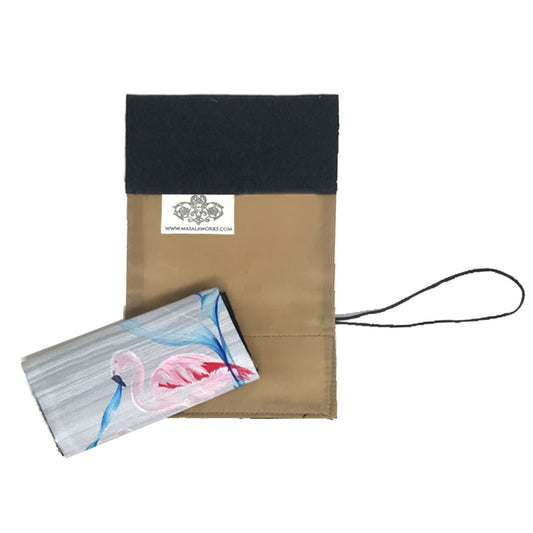 Blushing Flamingos Luggage Identifier (Set Of 2)