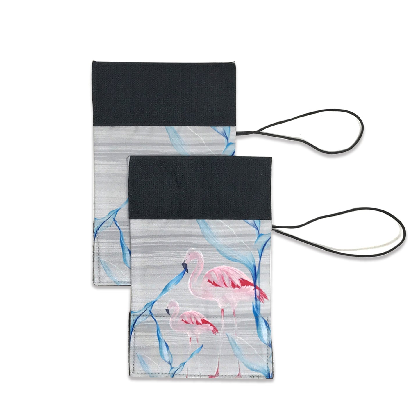 Blushing Flamingos Luggage Identifier (Set Of 2)