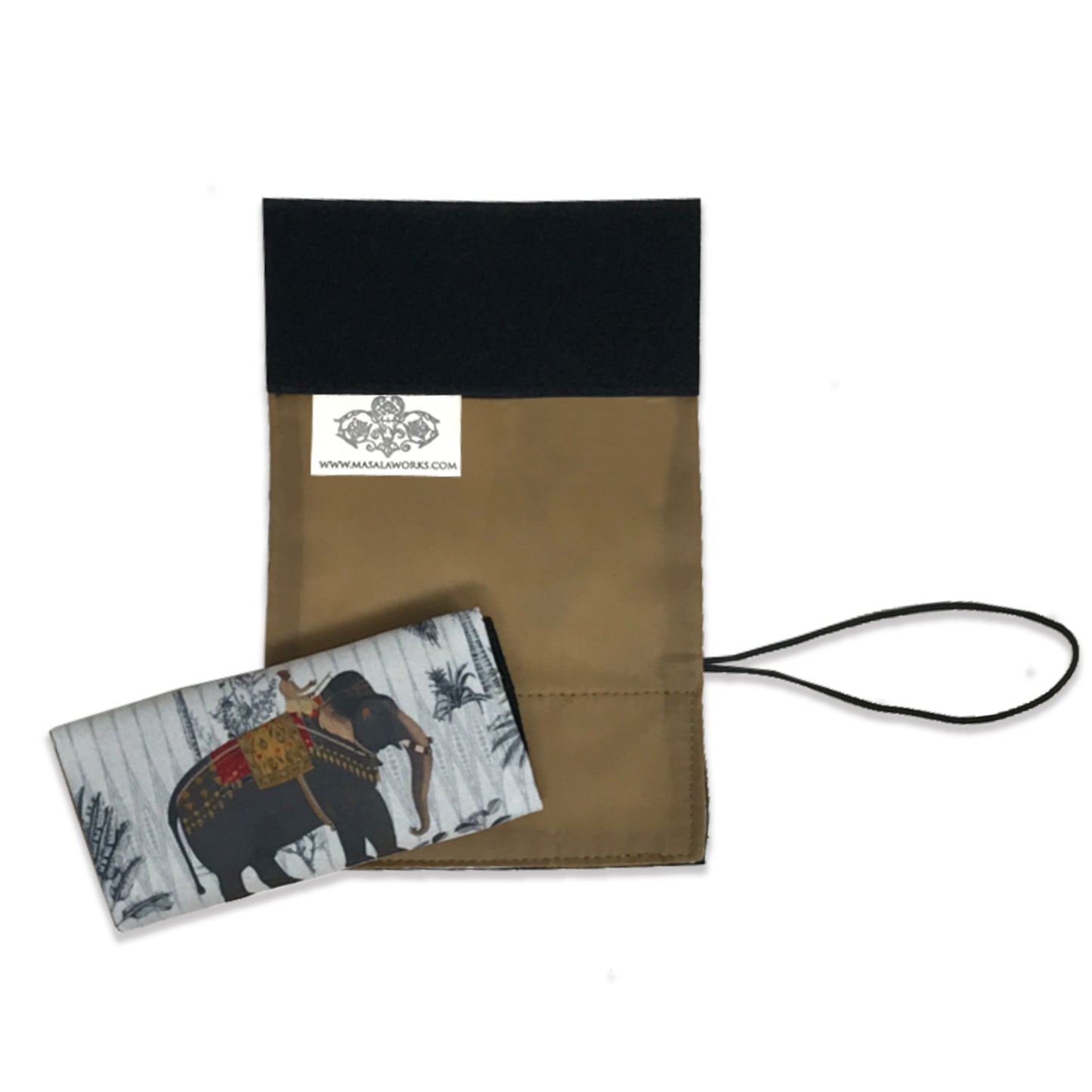 Majestic Elephant Luggage Identifier (Set Of 2)