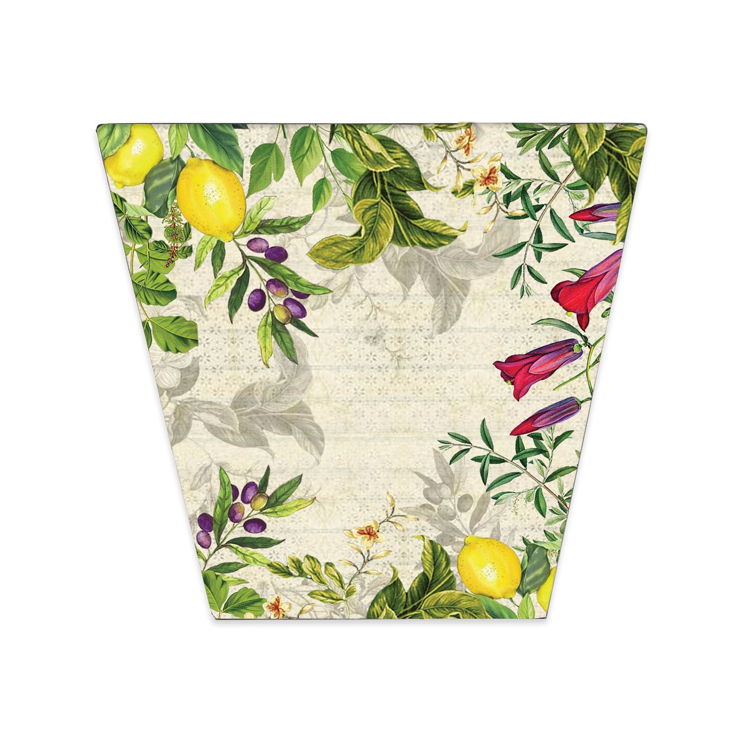 Lemon Lush Dustbin