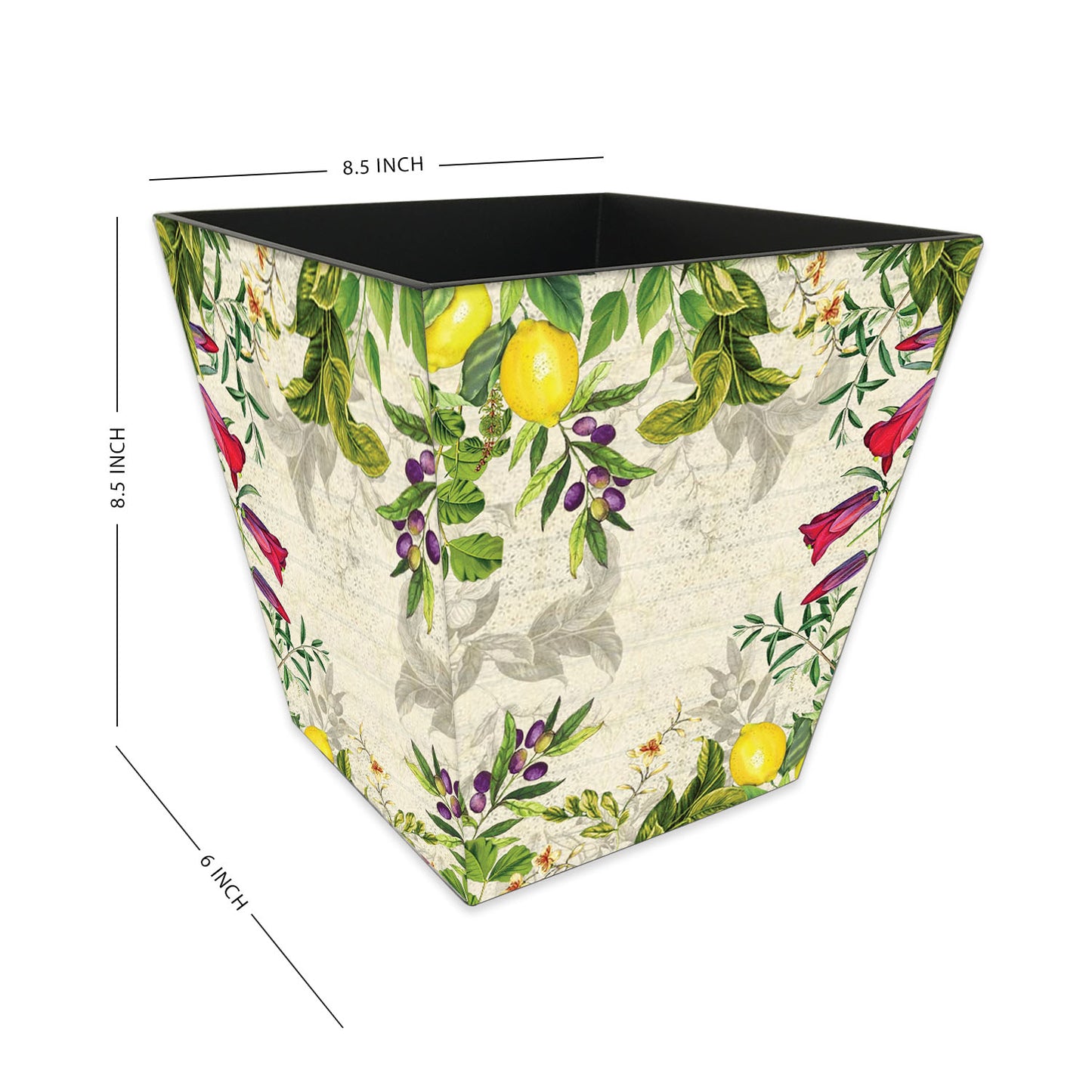 Lemon Lush Dustbin