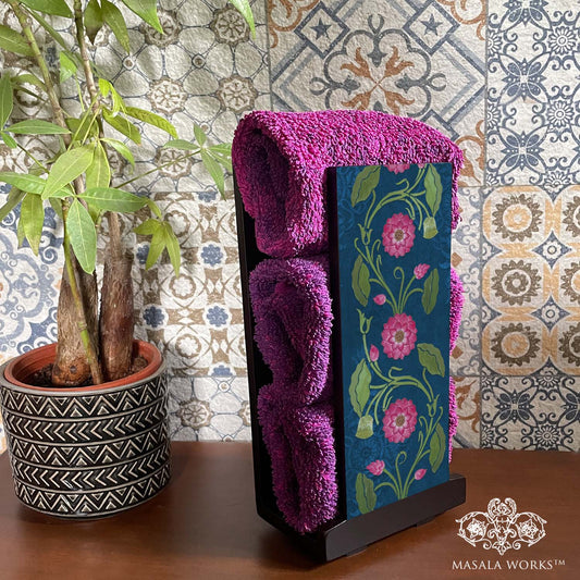 Lotus Jaal Cloth Napkin Stand