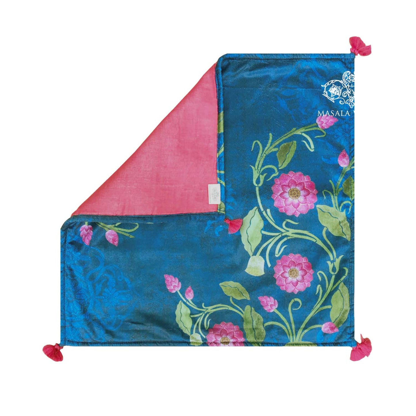 Lotus Jaal Puja Mats/ Prayer Mat (set of 2)