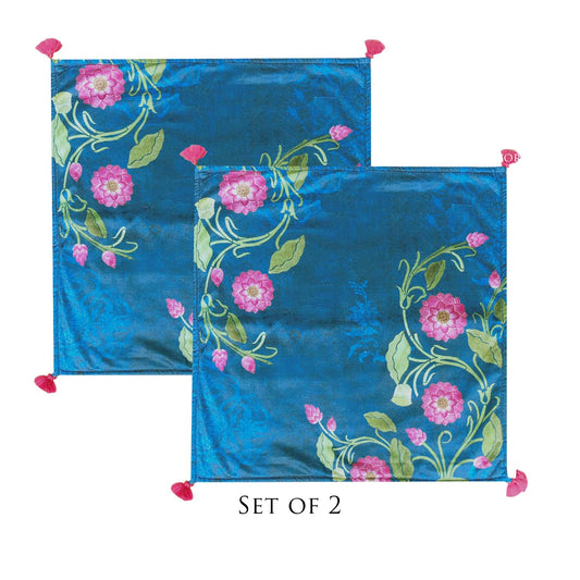 Lotus Jaal Puja Mats/ Prayer Mat (set of 2)