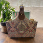 Classic Persian Kilim Magazine/Gift Basket