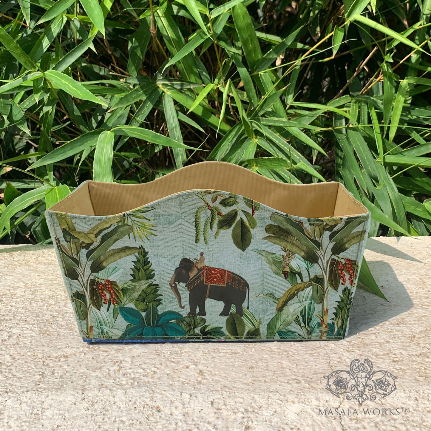 Majestic Elephant Hamper Basket