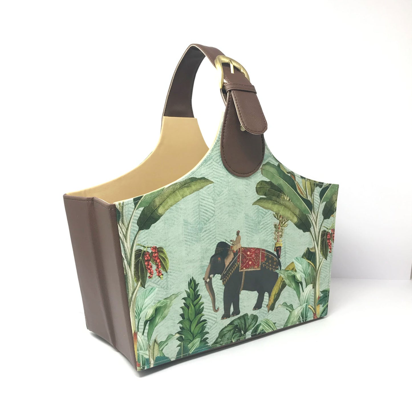 Majestic Elephnat Magazine/Gift Basket