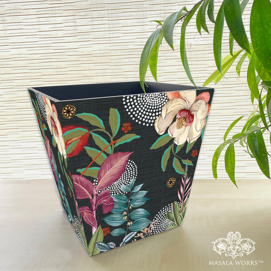 Midnight Foliage Dustbin