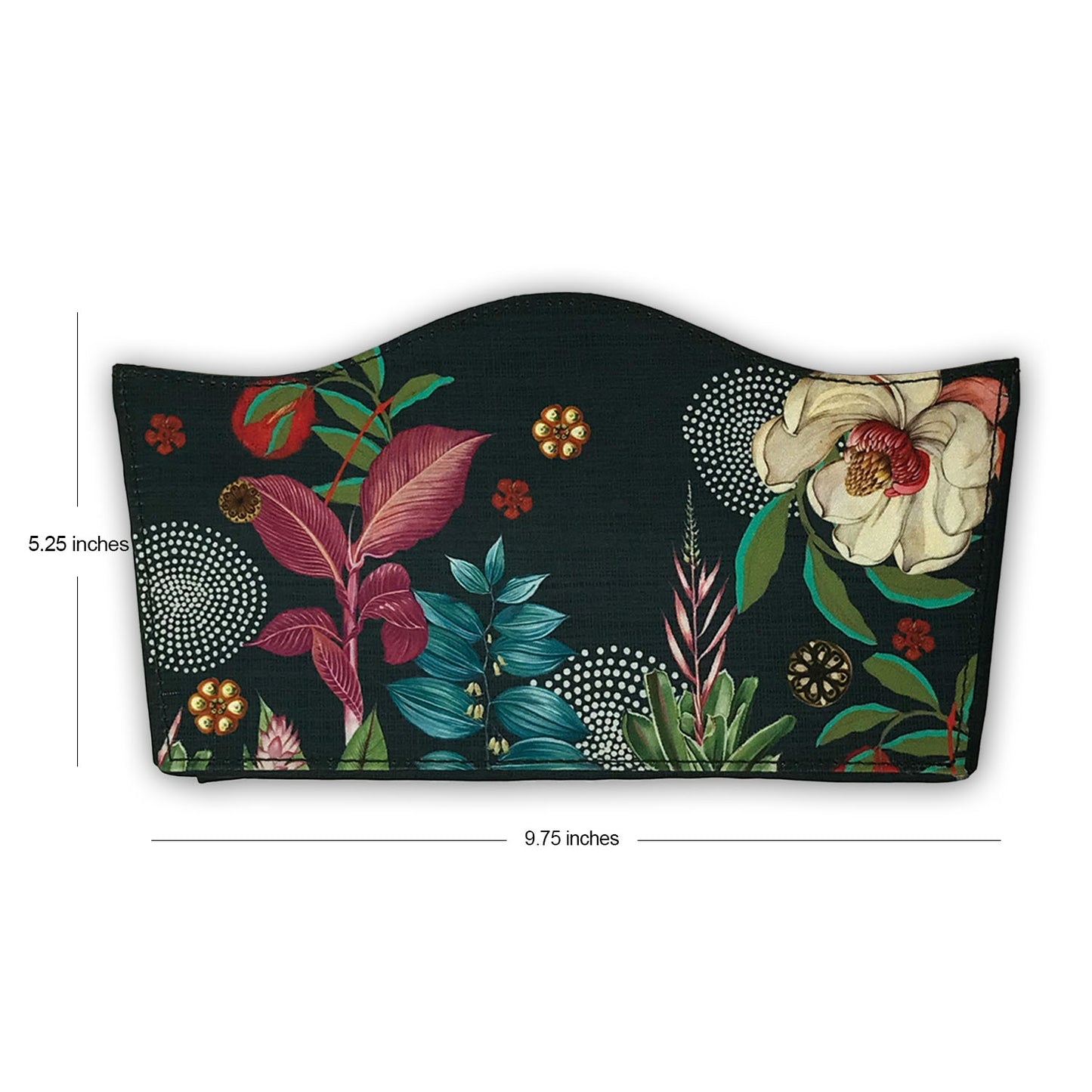 Midnight Foliage Hamper Basket