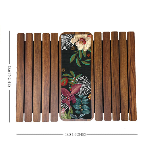 Midnight Foliage Sofa Handle Mats