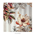 Tropical hues Set Of 6 Table Napkins