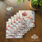 Tropical hues Set Of 6 Table Napkins