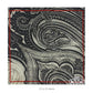 B&W Paisley Set Of 6 Table Napkins