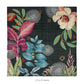 Midnight Foliage Set Of 6 Table Napkins