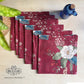 Indian Mogra Set Of 6 Table Napkins