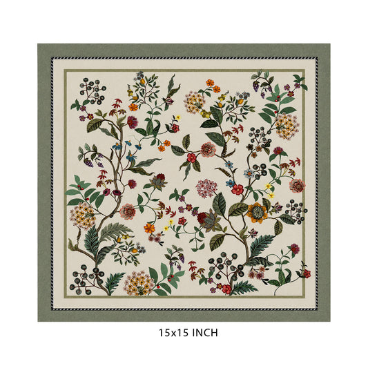 Little Chintz Flowers Set Of 6 Table Napkins