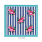 Stripes And Petal Set Of 6 Table Napkins
