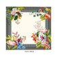 Monochrome Meadow Set Of 6 Table Napkins