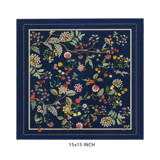 Twilight Chintz Set Of 6 Table Napkins