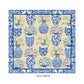 Blue Pottery Set Of 6 Table Napkins