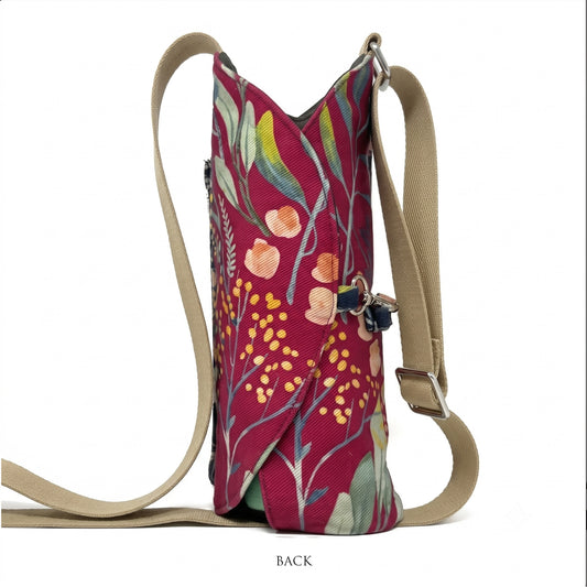 Blushing Meadow Water Bottle sling with Mobile Holder