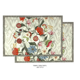 Ikat ChintzFabric Table mats (set of 2)
