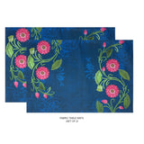 Lotus Jaal Fabric Table mats (set of 2)