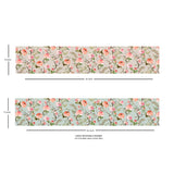 Peonys in Bloom Reversible Table Runner