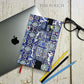Blue Pottery Pattern Pen Pouch