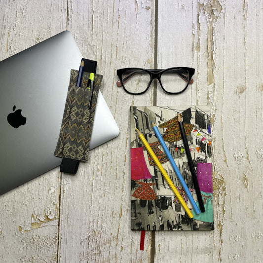 Classic ikat Pen Pouch