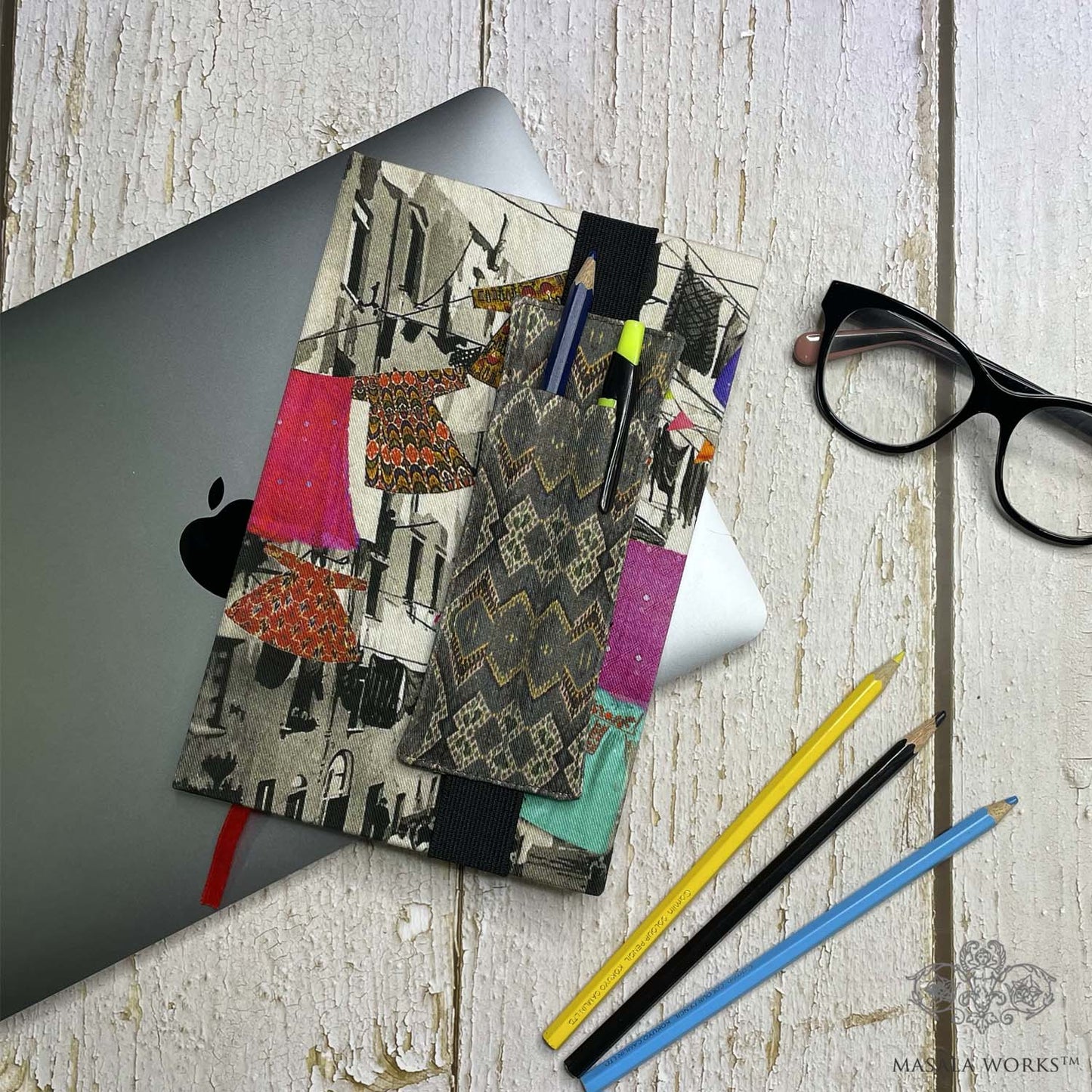 Classic ikat Pen Pouch