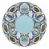 Azure Foliage Round Tablemat