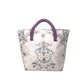 Pale Florids Roll down Bag/Basket