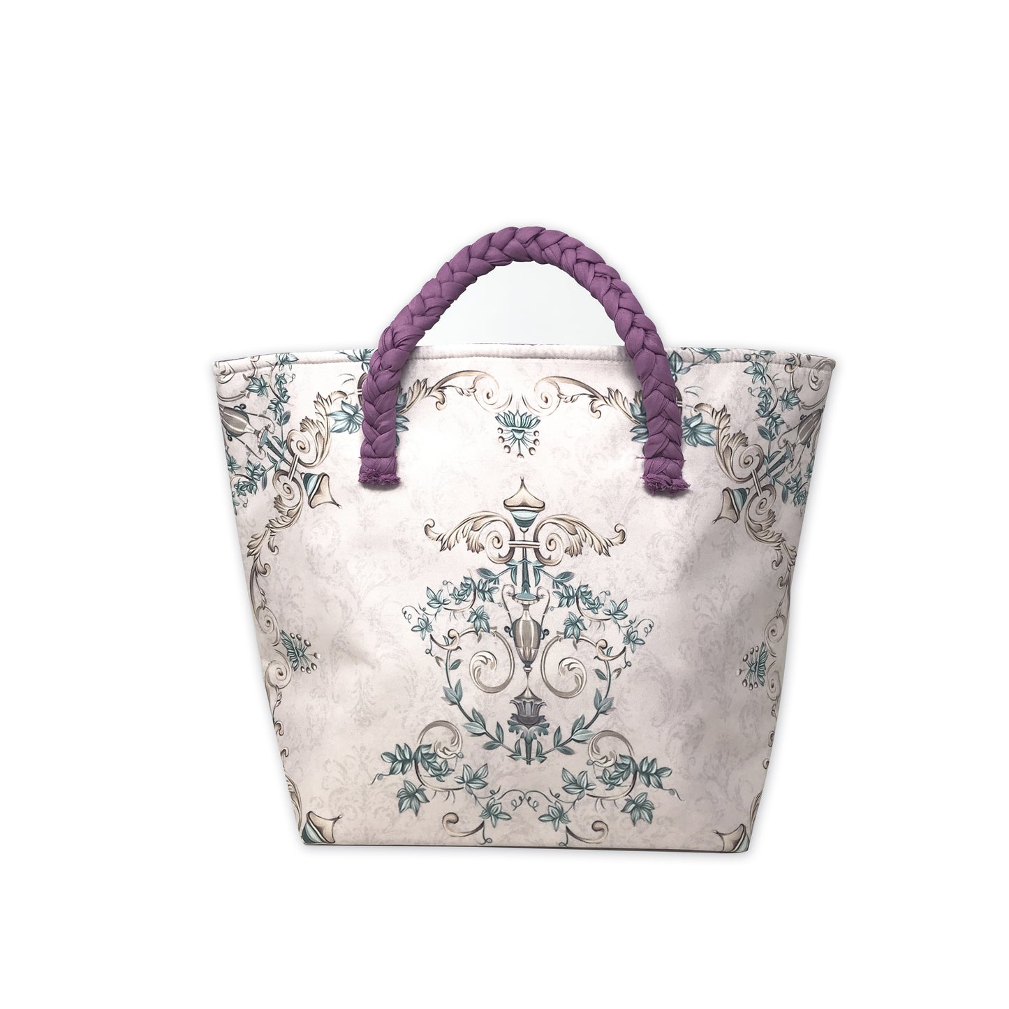Pale Florids Roll down Bag/Basket