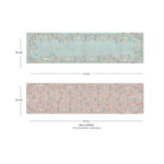 Pale Blossom Reversible Table Runner
