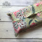 Pastel Asters Fabric Tissue Box Cover