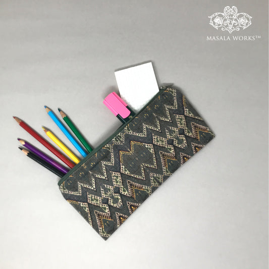 Classic Ikat Pouch