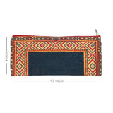 Contemporary Ikat  Pouch