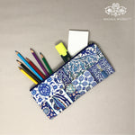 Blue Pottery Pouch