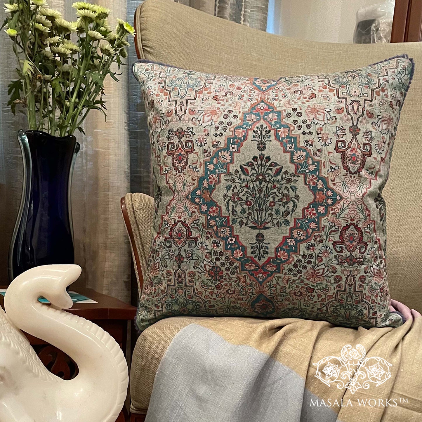 Classic Persian Kilim Cushion Cover