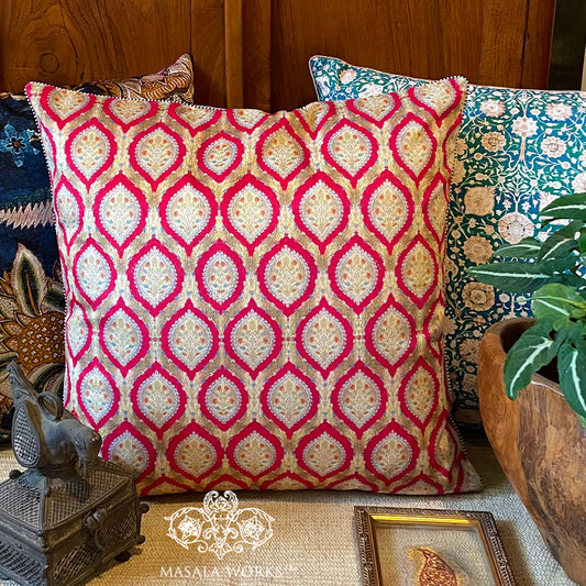 Royal Jaal Cushion Cover
